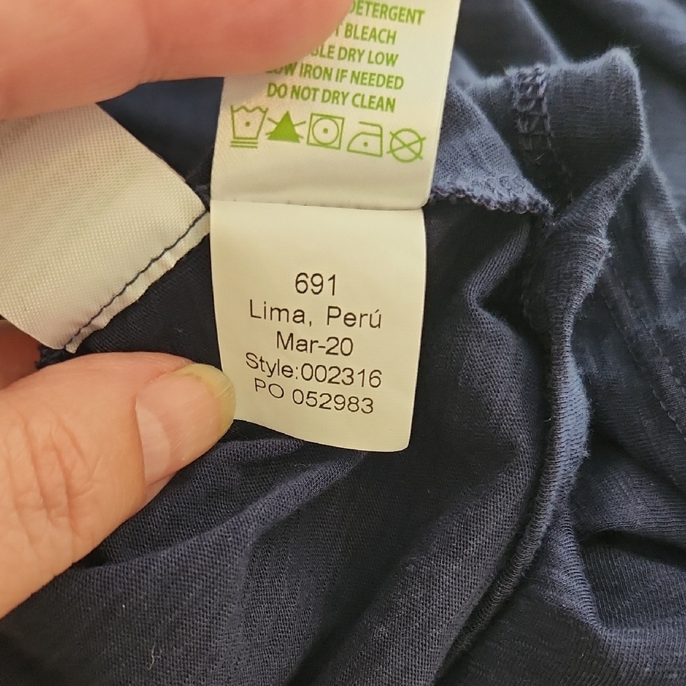 Lilly Pulitzer Navy Pom-Pom Tank Top - Picture 4 of 8